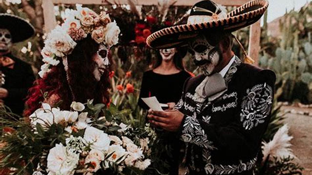 Symbolism, Dia De Los Muertos Wedding