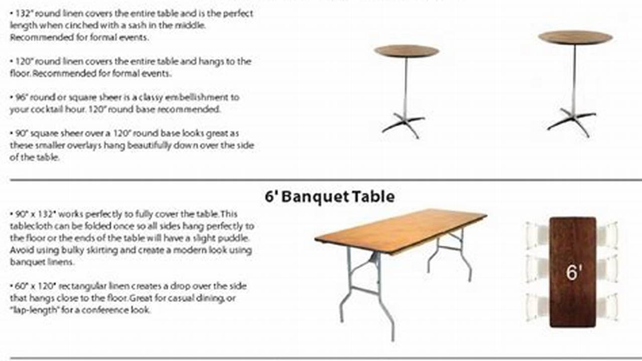 Table Size, Weddings