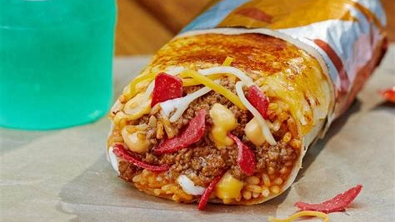 Taco Bell New Burrito 2024