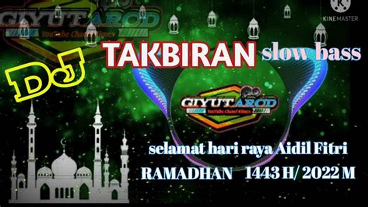 Takbir, Ramadhan