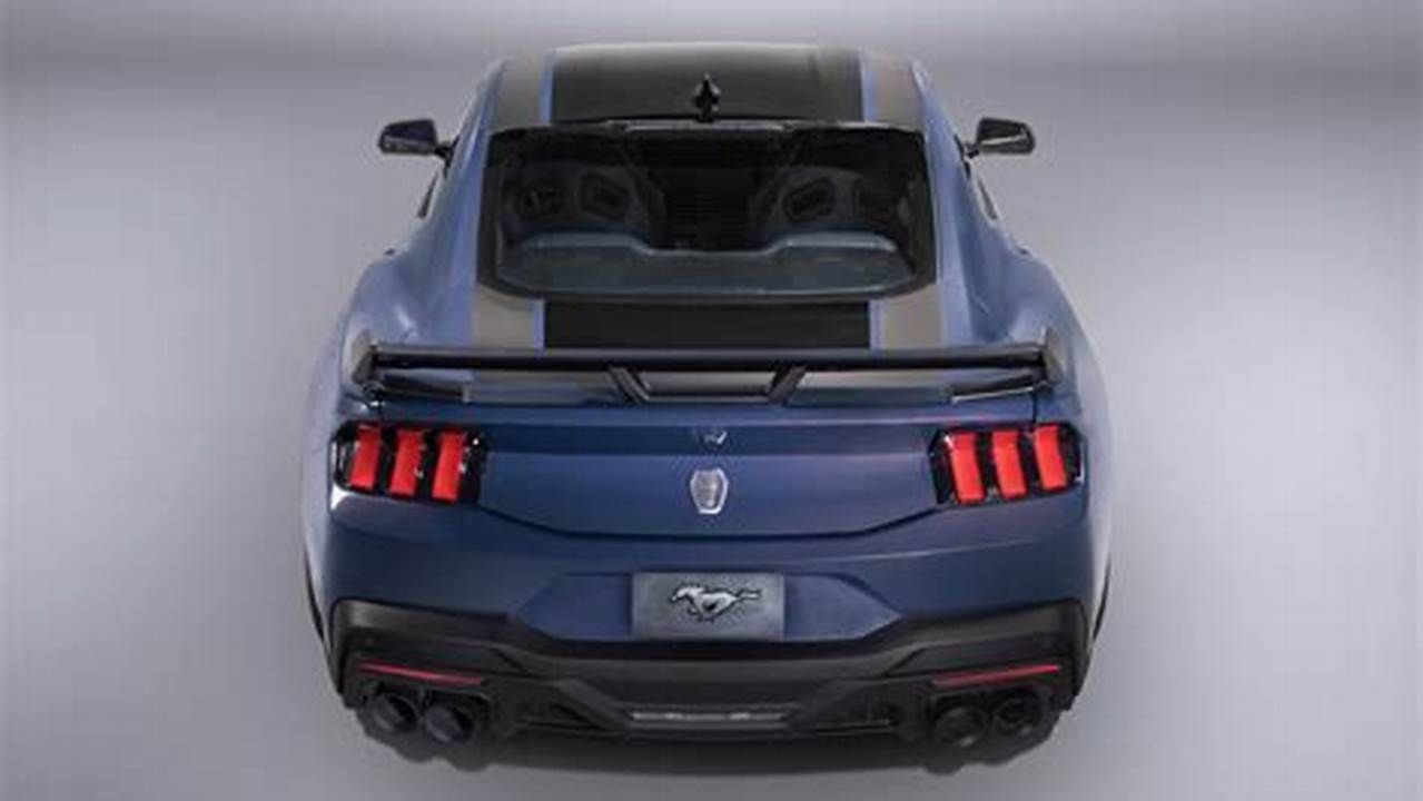 Take A Seat And Hold On Tight As We Put The Ford Mustang Dark Horse., 2024