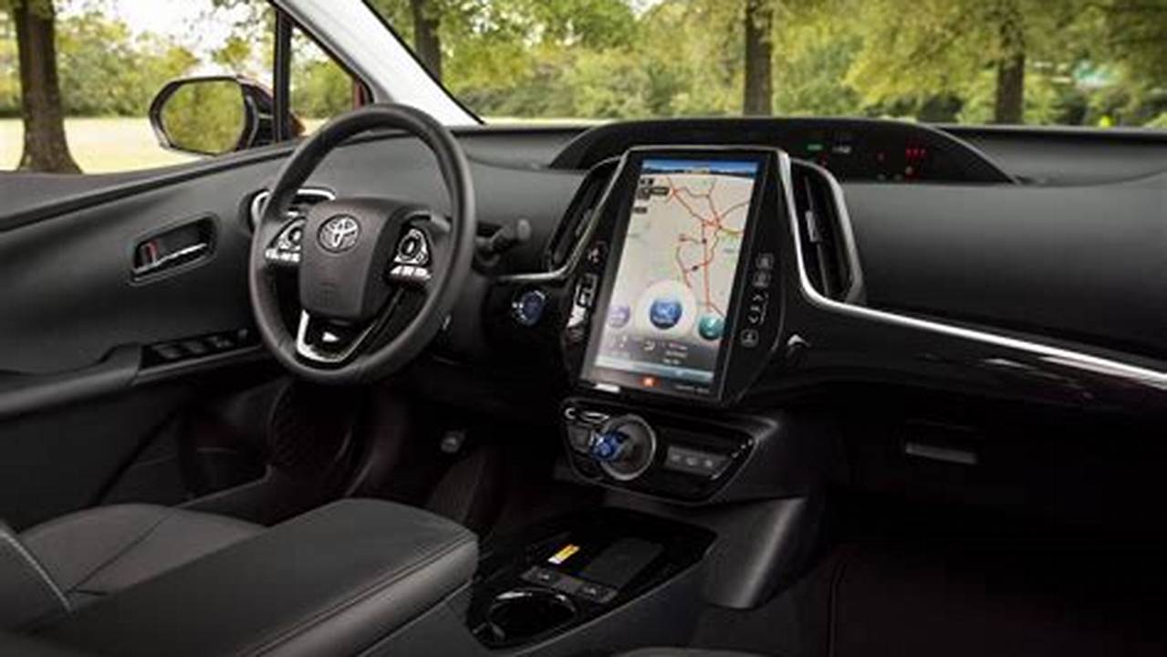 Take A Tour Of The Interior Features And Design For The 2024 Toyota Prius Prime., 2024