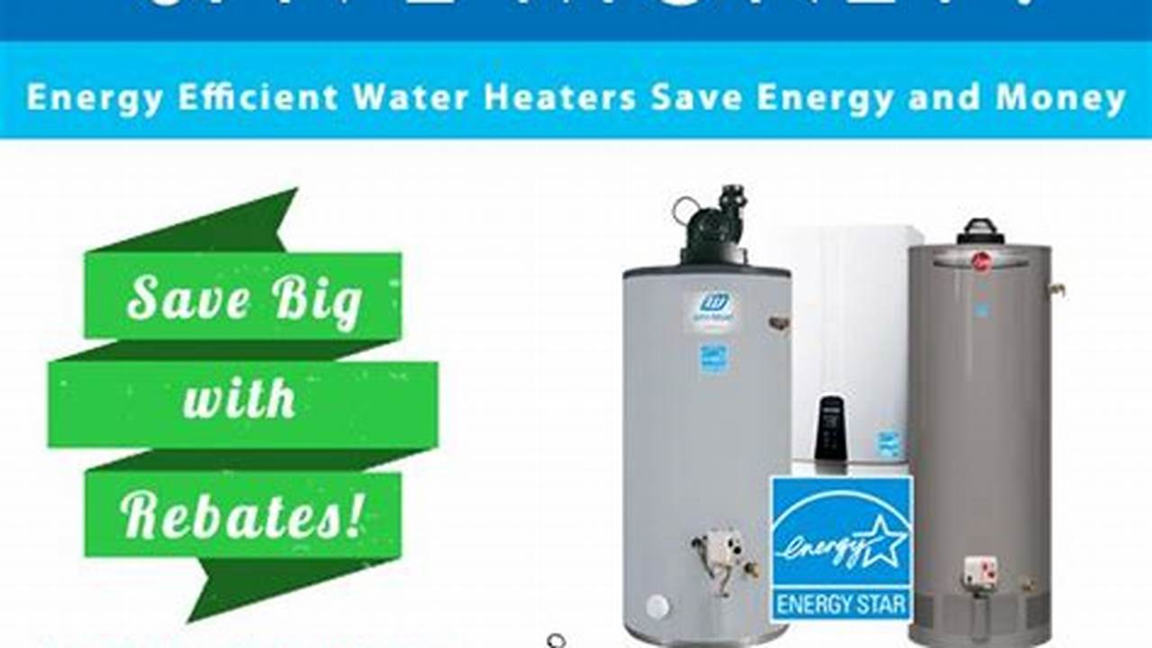 Tankless Water Heater Rebates California 2024