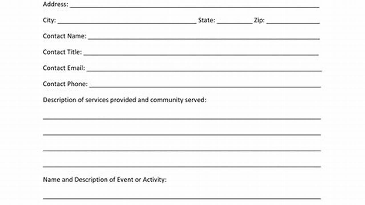 Target Donation Request Form 2024