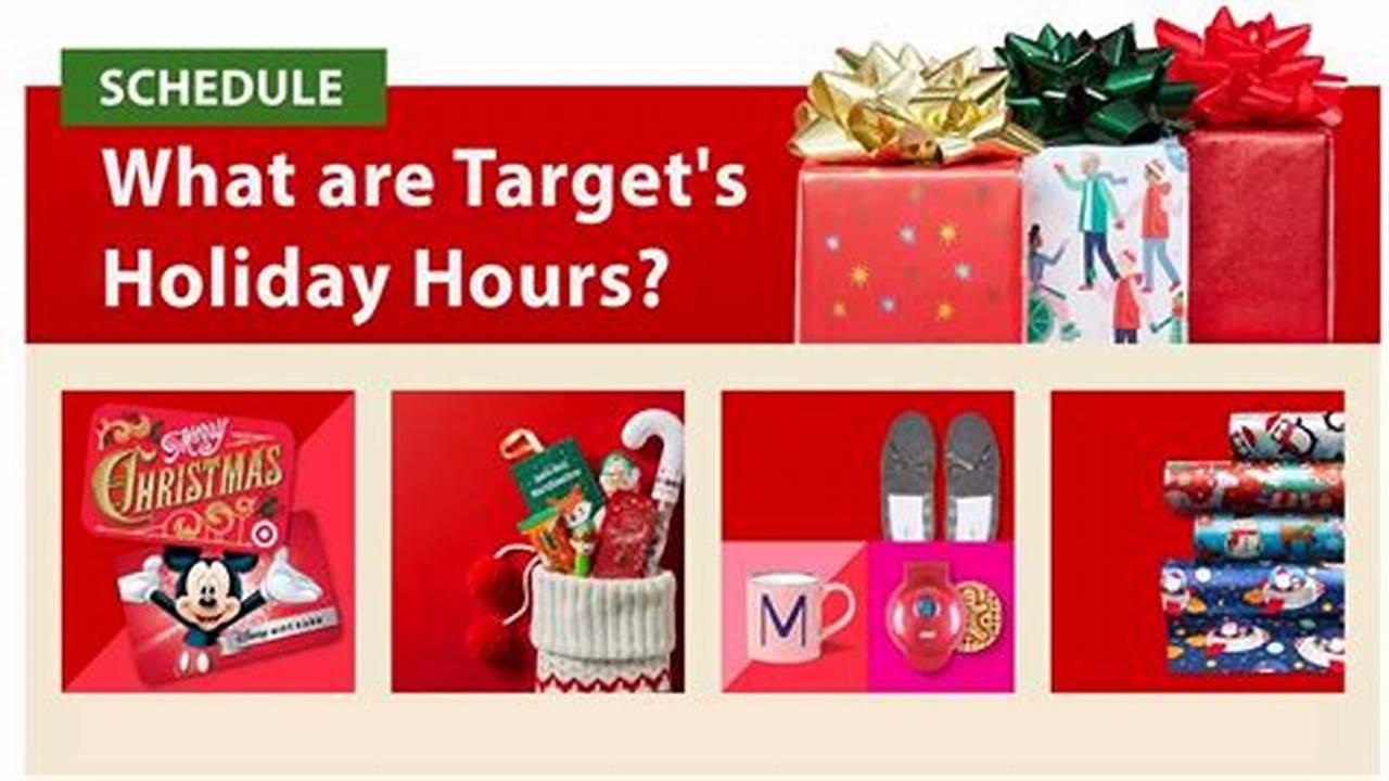 Target Holiday Hours 2024