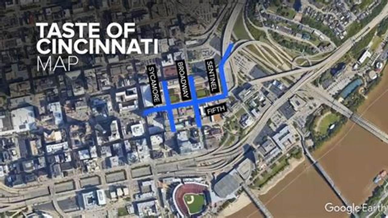 Taste Of Cincinnati 2024 Map