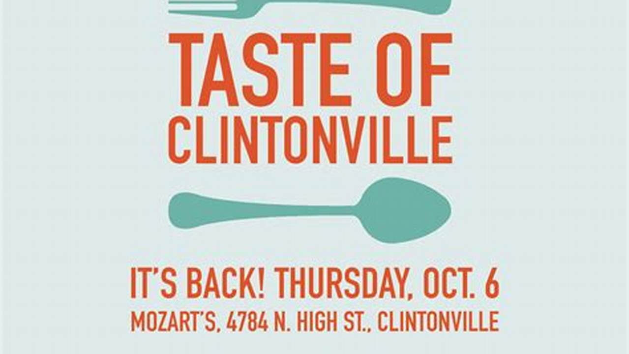 Taste Of Clintonville 2024