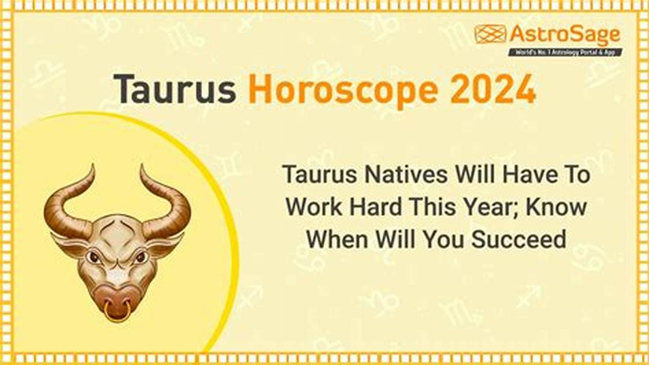 Taurus 2024 Career Horoscope