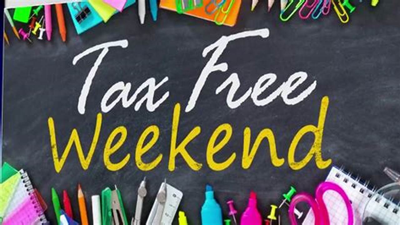 Tax Free Weekend 2024 Alabama