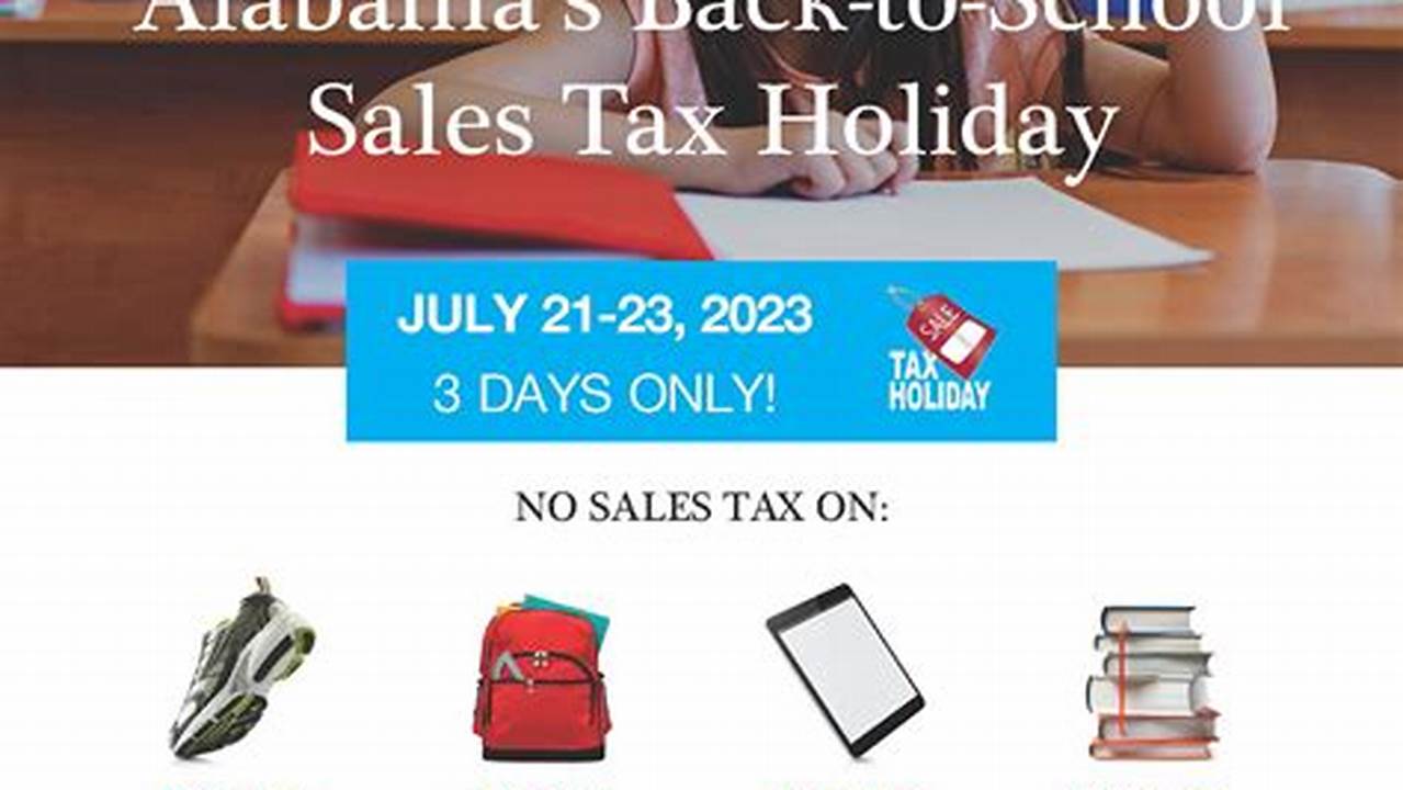 Tax Free Weekend Alabama 2024