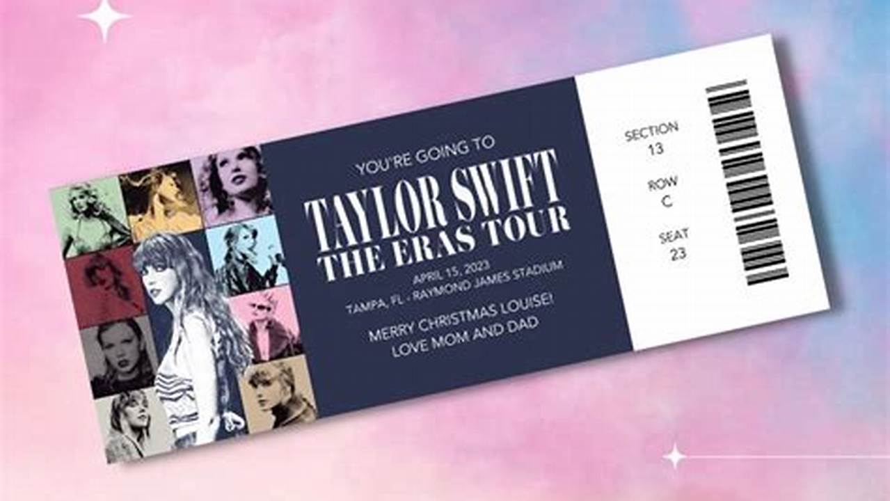 Taylor Swift Eras Tour Indianapolis Tickets - Janey Kelley