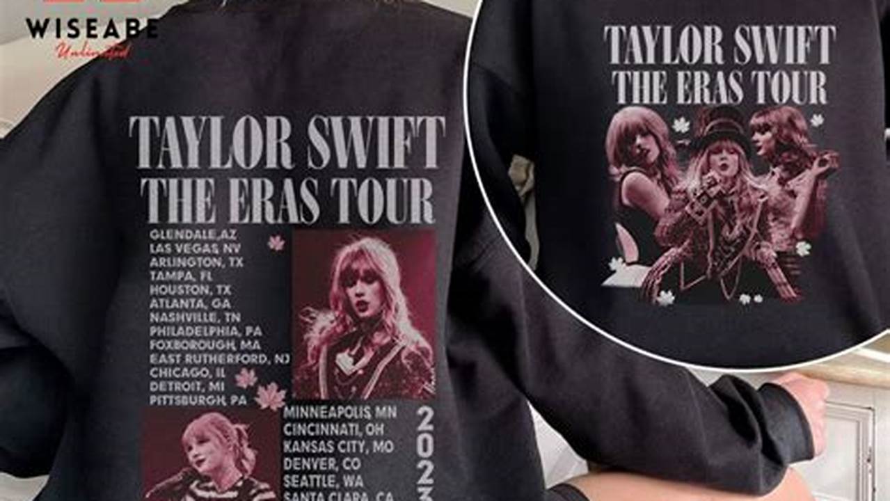 Taylor Swift Eras Tour Merch Reveal Tik Tok