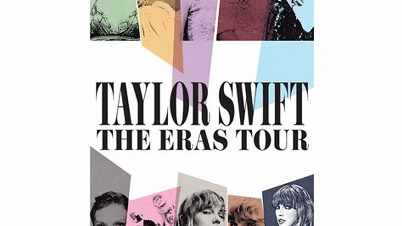 Taylor Swift Eras Tour Poster Australia