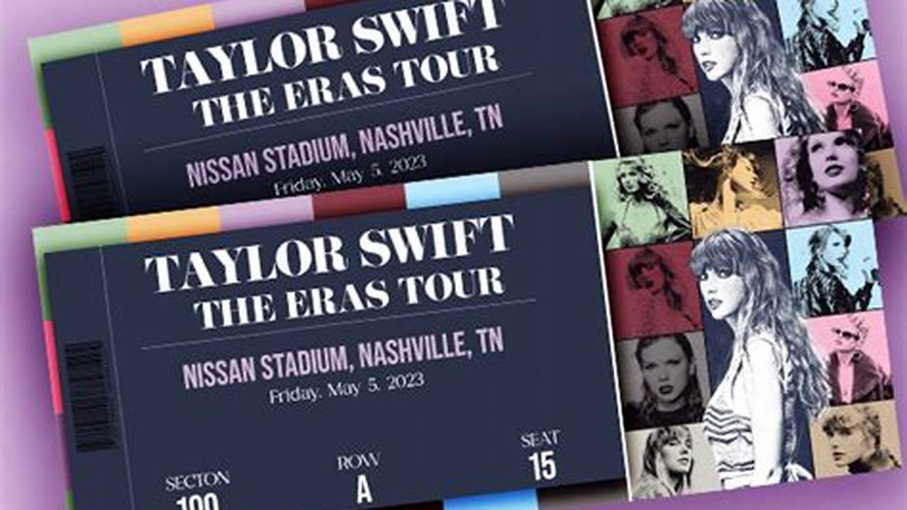 Taylor Swift Eras Tour Tickets Resale