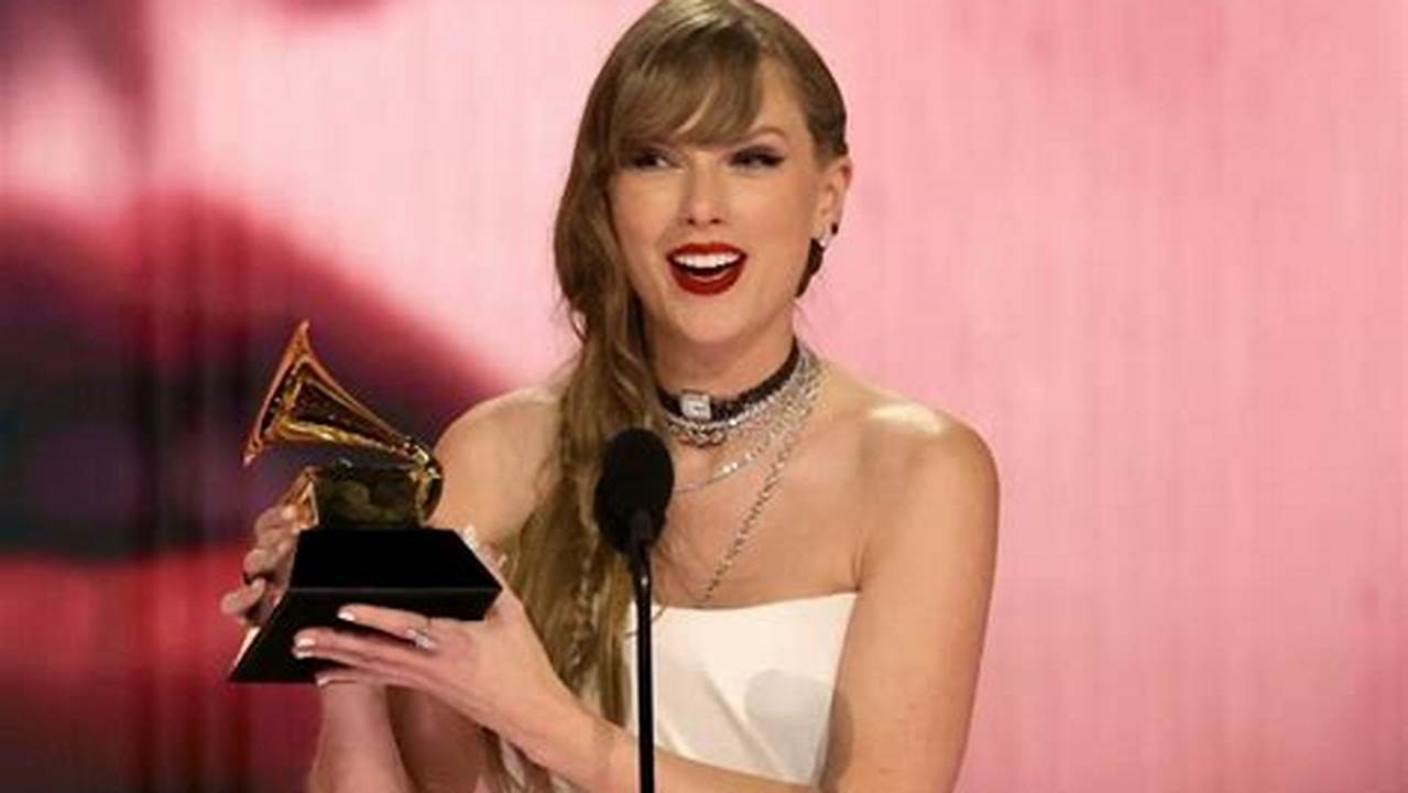 Taylor Swift Won Two Awards At The 66Th Grammys, Including Album Of The Year., 2024