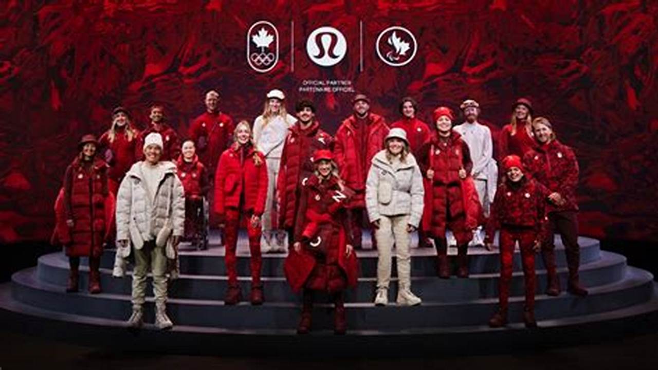 Team Canada Winter Olympics 2024 Clothing