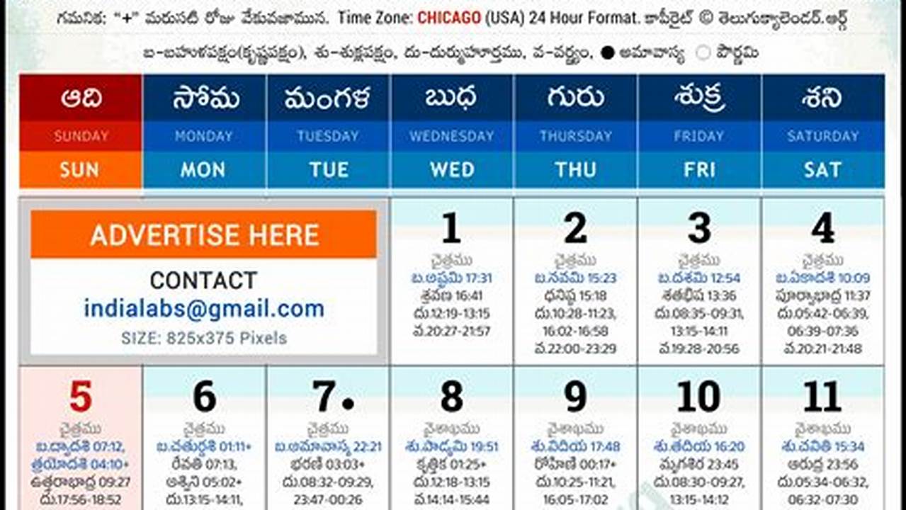 Telugu Calendar May 2024 Chicago Weather Edith Kameko