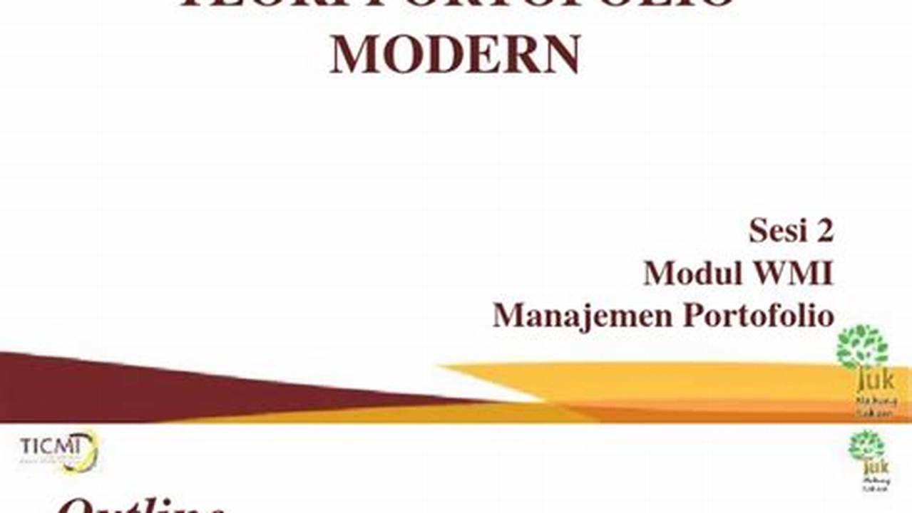 Teori Portofolio Modern (MPT), Peraih Nobel