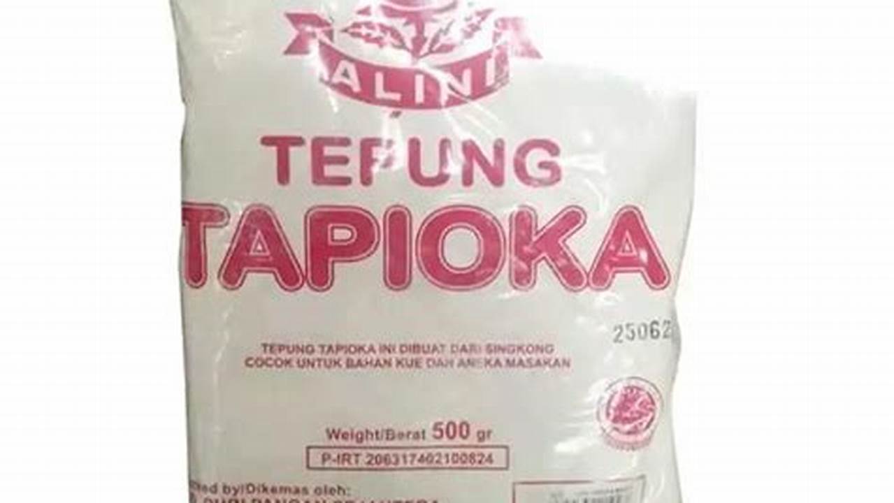 Tepung Tapioka Berkualitas, Resep4-10k