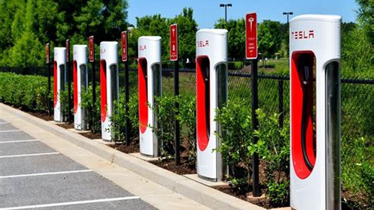 Tesla Electric Vehicle Charging Stations Nyc