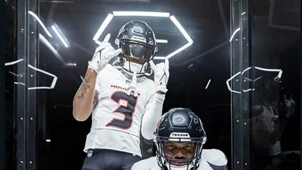 Texans Ceo Cal Mcnair Dropped A Photo In Reddit Of Tank Dell And Nico Collins Wearing One Version Of The New Uniforms., 2024