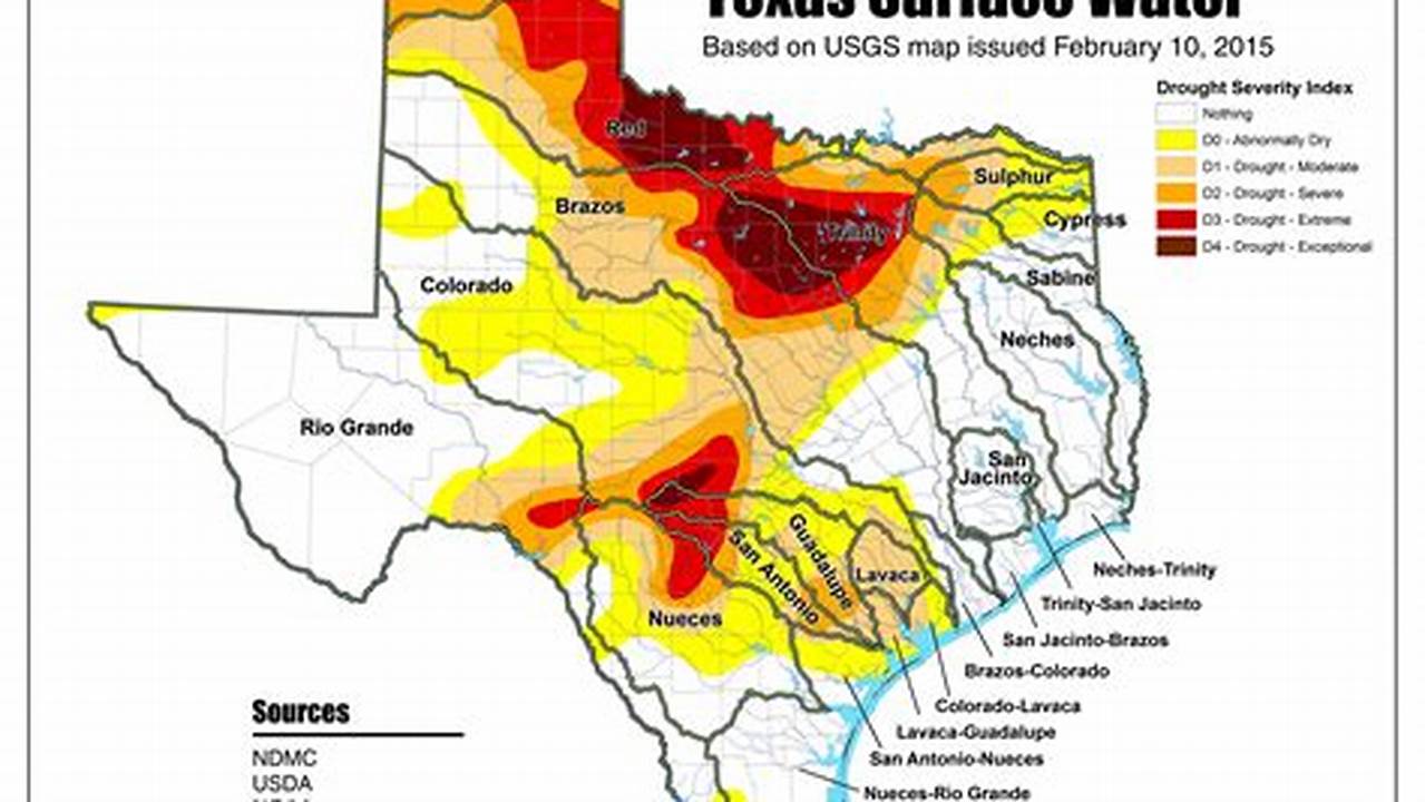Texas Drought Map 2024