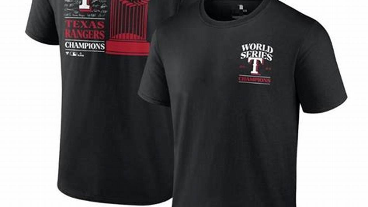 Texas Rangers Championship Shirts 2024