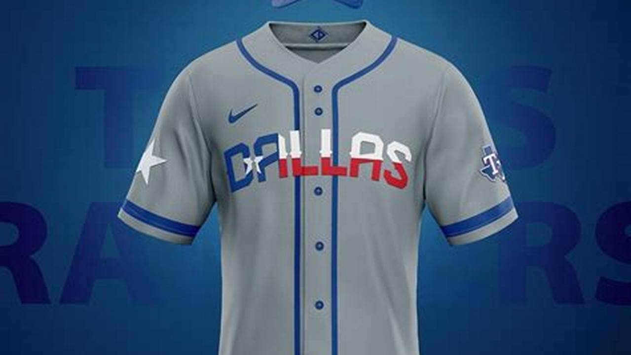 Texas Rangers City Connect Jersey 2024