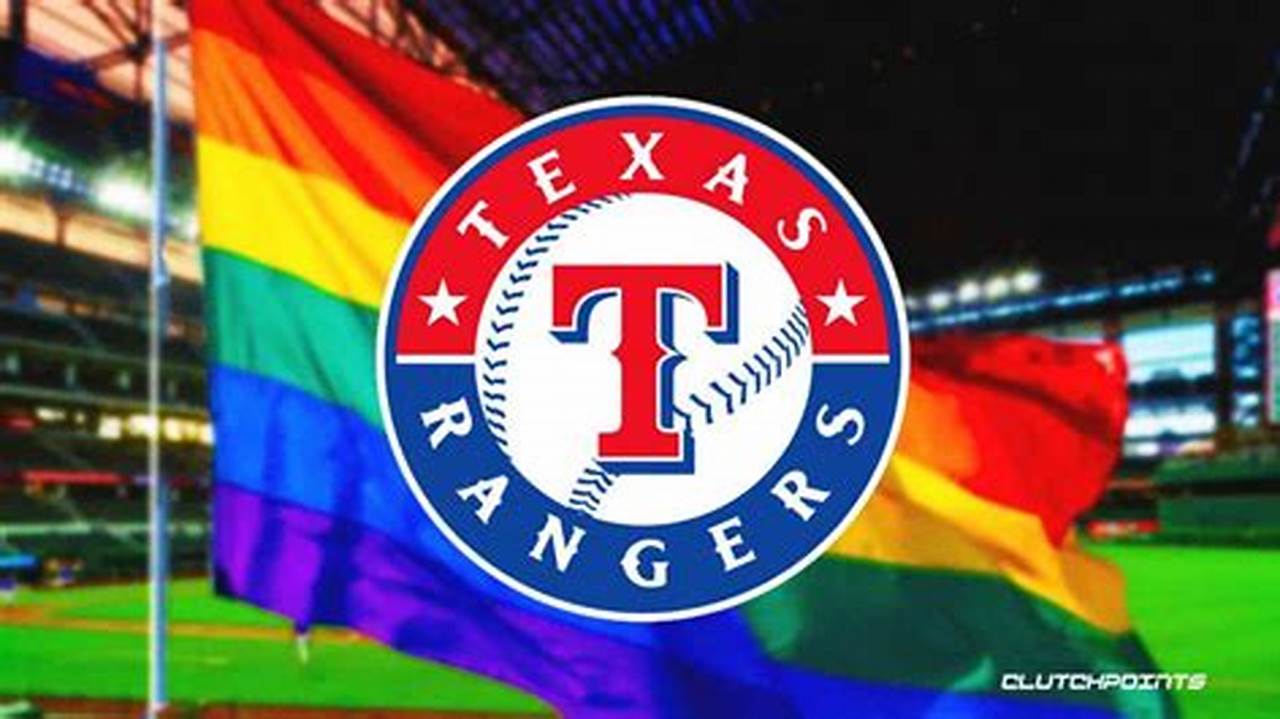 Texas Rangers Pride Night 2024