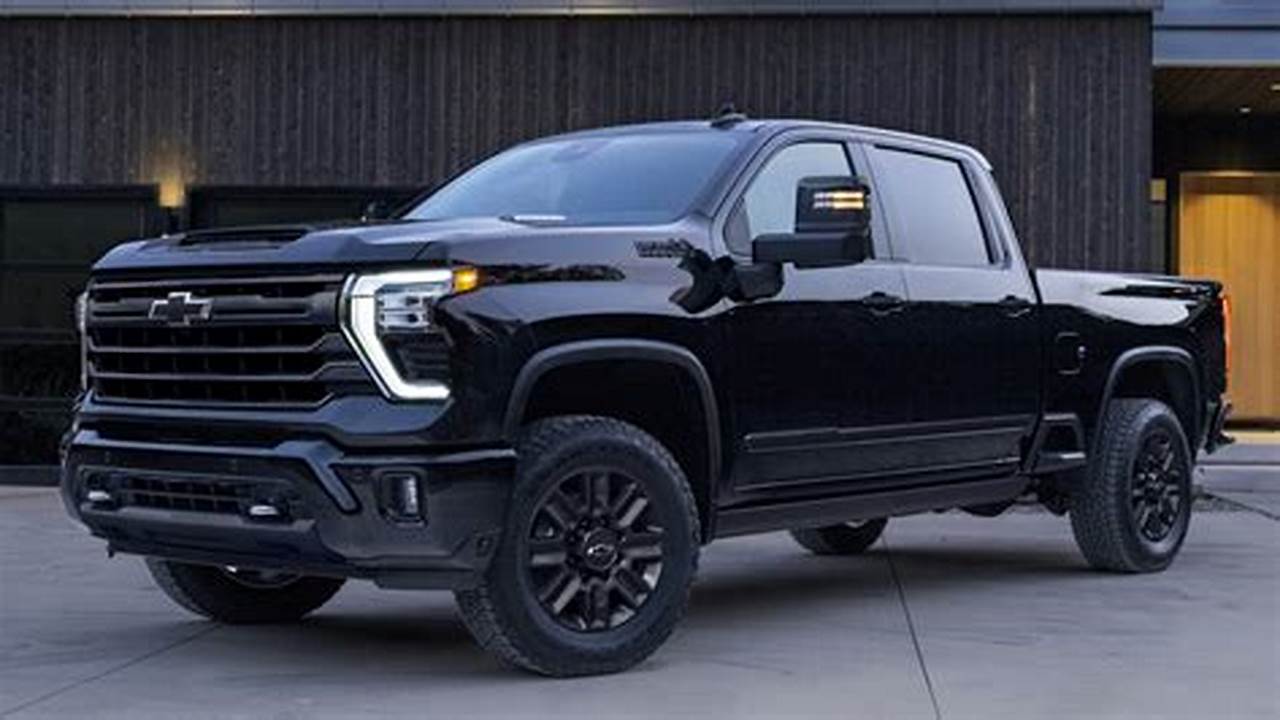 The 2024 Chevy Silverado Carries On Virtually Unchanged From The 2023 Model, Aside From A Couple New Exterior Colors, And Equipment Adjustments To A Couple Of Appearance Packages., 2024