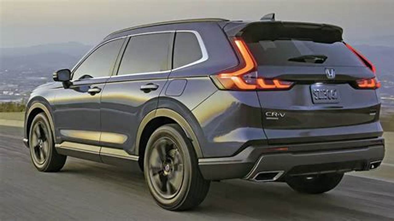 The 2024 Cr V Adds A New Sport L Br., 2024