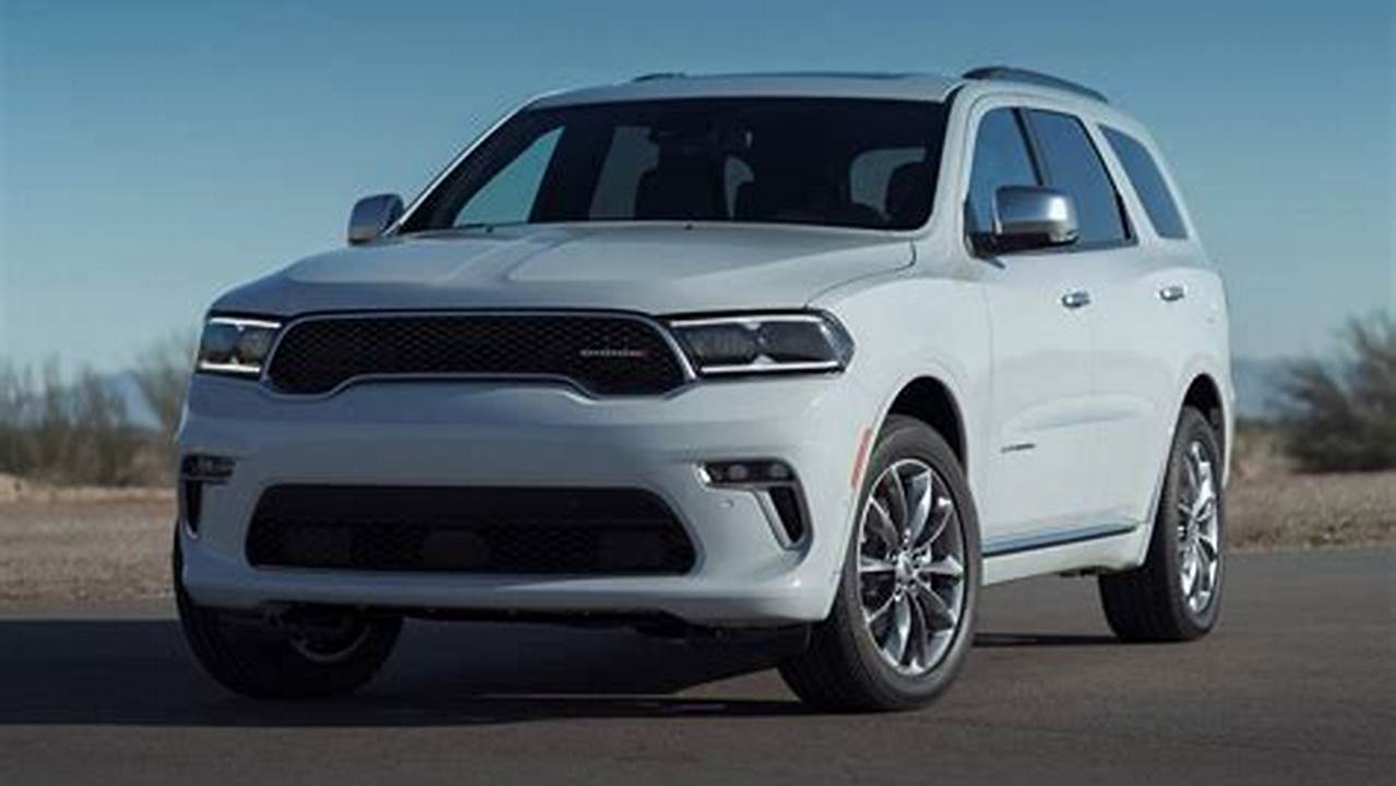 The 2024 Dodge Durango Impresses With Its Outstanding Performance And An Interior That Seamlessly Combines Utility, Advanced Technology, And Bold Styling., 2024