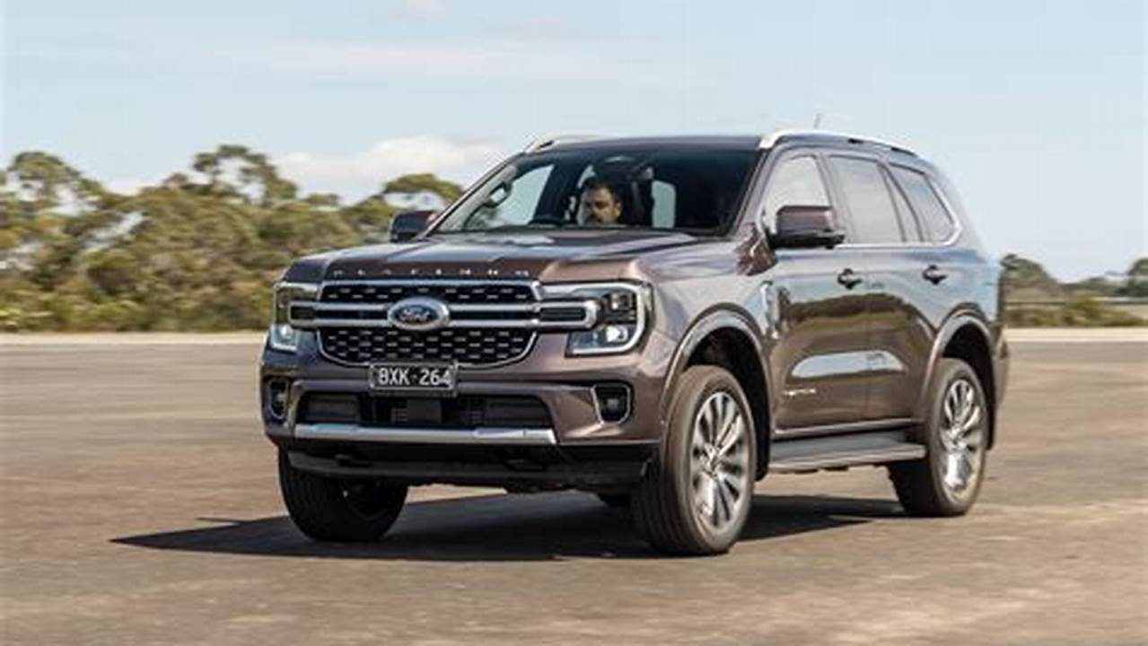 The 2024 Ford Everest Platinum (4Wd) Is A Four Wheel Drive 4 Door Wagon That Was Released To., 2024
