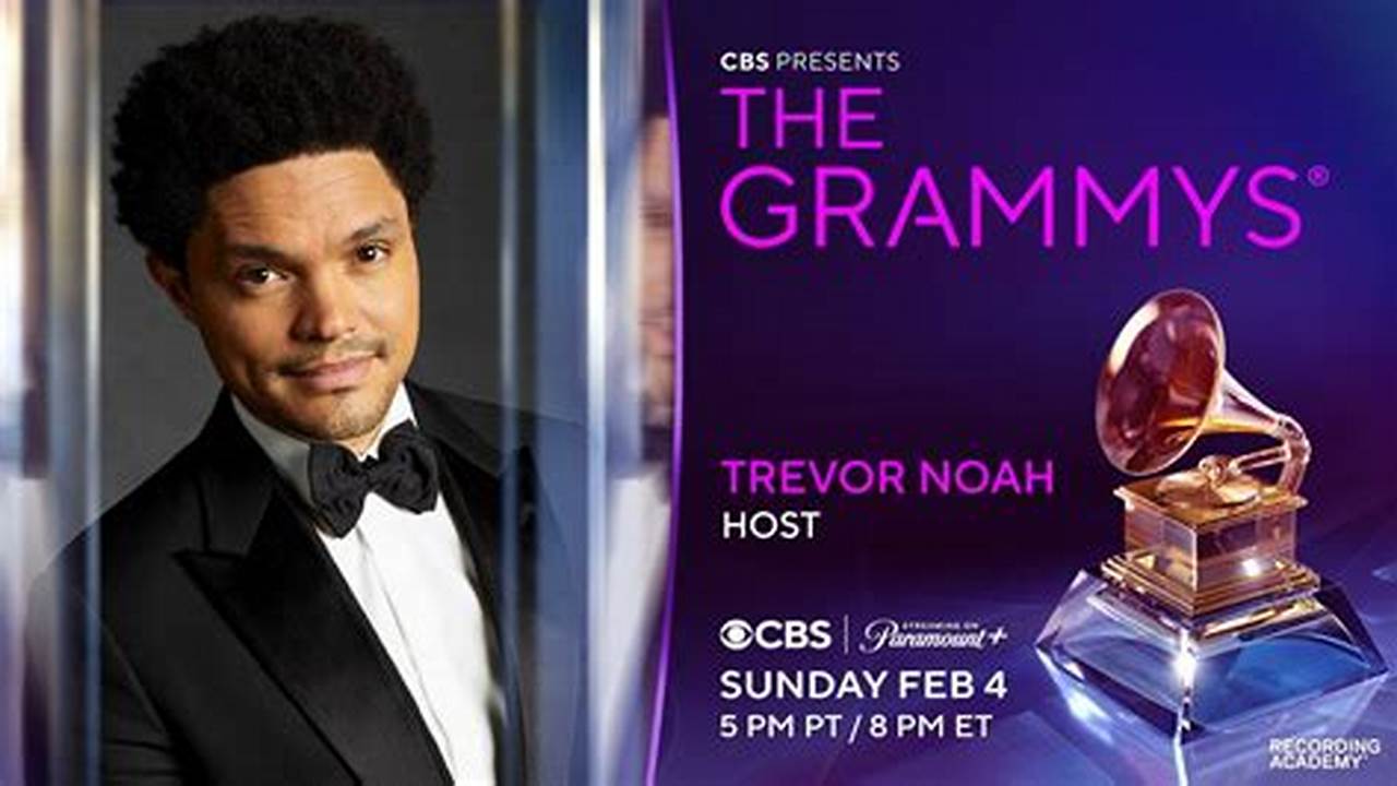 The 2024 Grammy Awards, Hosted Once Again By Trevor Noah, Will Take Place On Sunday, Feb., 2024