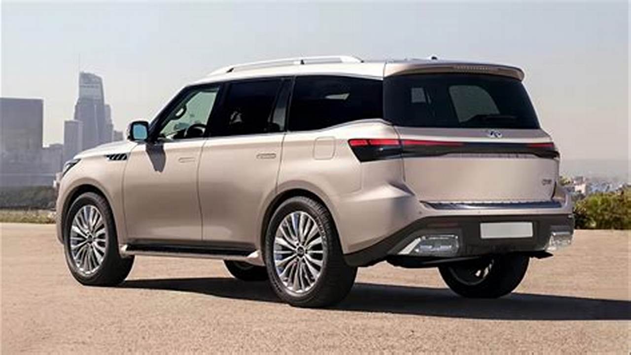 The 2024 Infiniti Qx80 Makes A Strong First Impression Thanks To Its Handsome Bodywork And Grand Proportions., 2024
