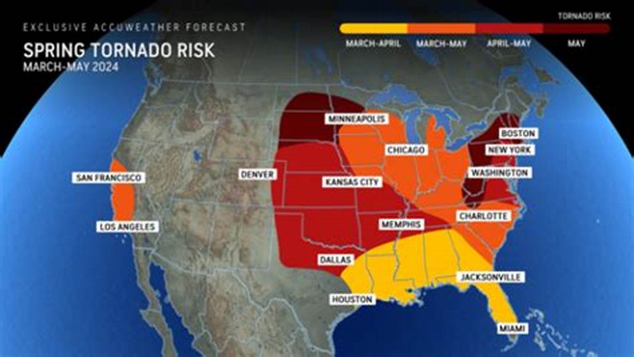 The Accuweather Team Is Predicting 1,250 To 1,375 Tornadoes Across The Usa In 2024., 2024