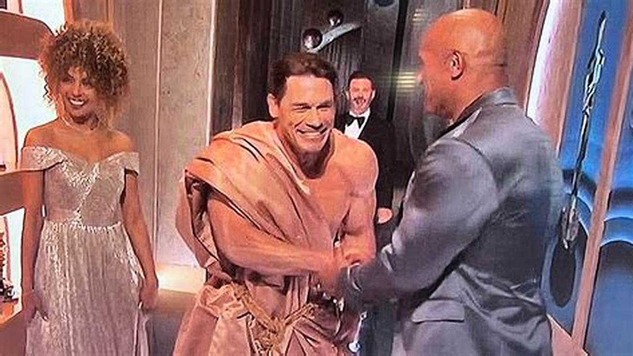 The Actor And Former Wwe Champion Showed Up To The Oscars Stage Sunday Night Wearing., 2024