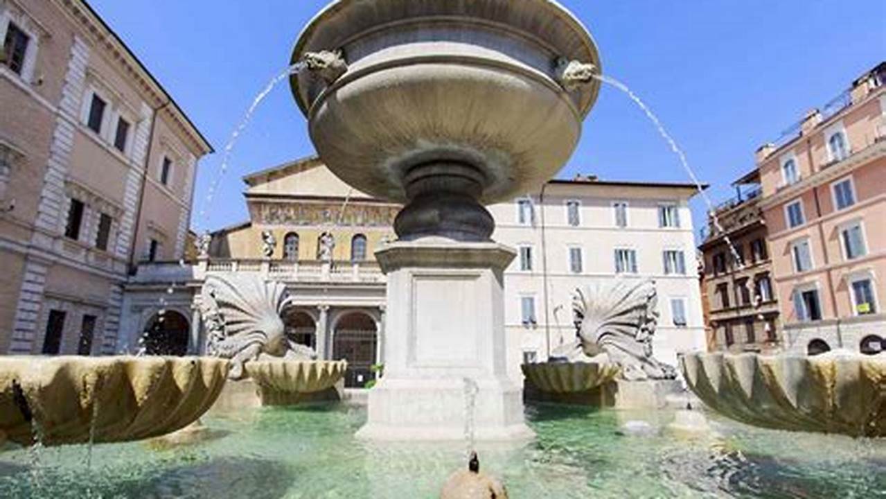 The Ancient Fountains Of The Historic Squares In Rome Continue To Be The Subject Of Awe., Images