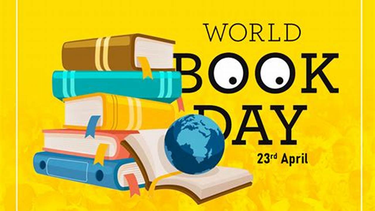 The Annual Celebration On 23 April Is World Book Night,., 2024