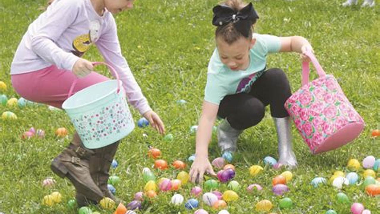 The Annual Easter Egg Hunts In The Valley With Easter Bunnies, Bounce Houses, Baby Chicks And Rabbits., 2024