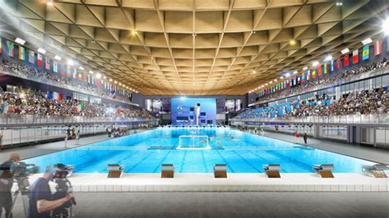 The Aquatics Centre, Paris Olympics 2024., 2024