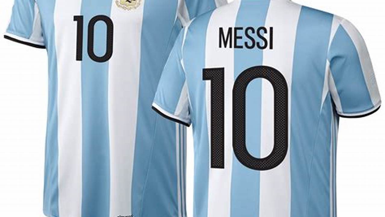 The Argentina National Team Has Revealed A New Jersey That Lionel Messi And Co Will Wear At The 2024 Copa América In The United States This Summer., 2024
