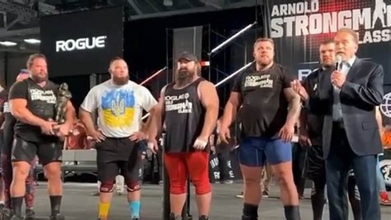 The Arnold Strongman Classic 2024 Is One Of The Most Anticipated Events Of The Arnold Sports Festival., 2024