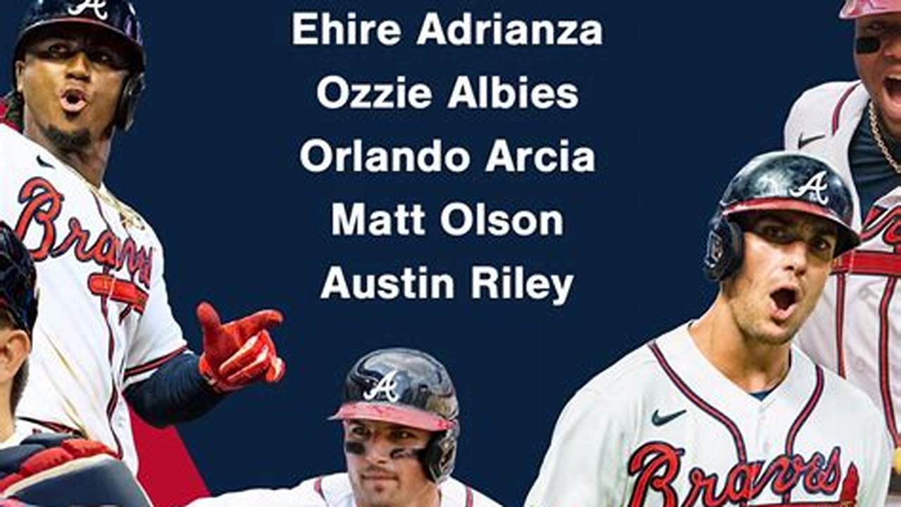 The Atlanta Braves Keep Narrowing The Field Of Opening Day Roster Candidates, And As Such, We&#039;re Changing Our Roster Prediction For Who Atlanta Takes With Them When They., 2024