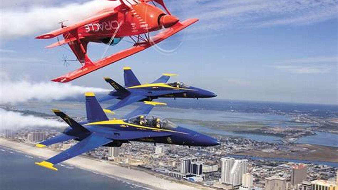 The Atlantic City Airshow Took Over The Jersey Shore On Wednesday, Aug., 2024