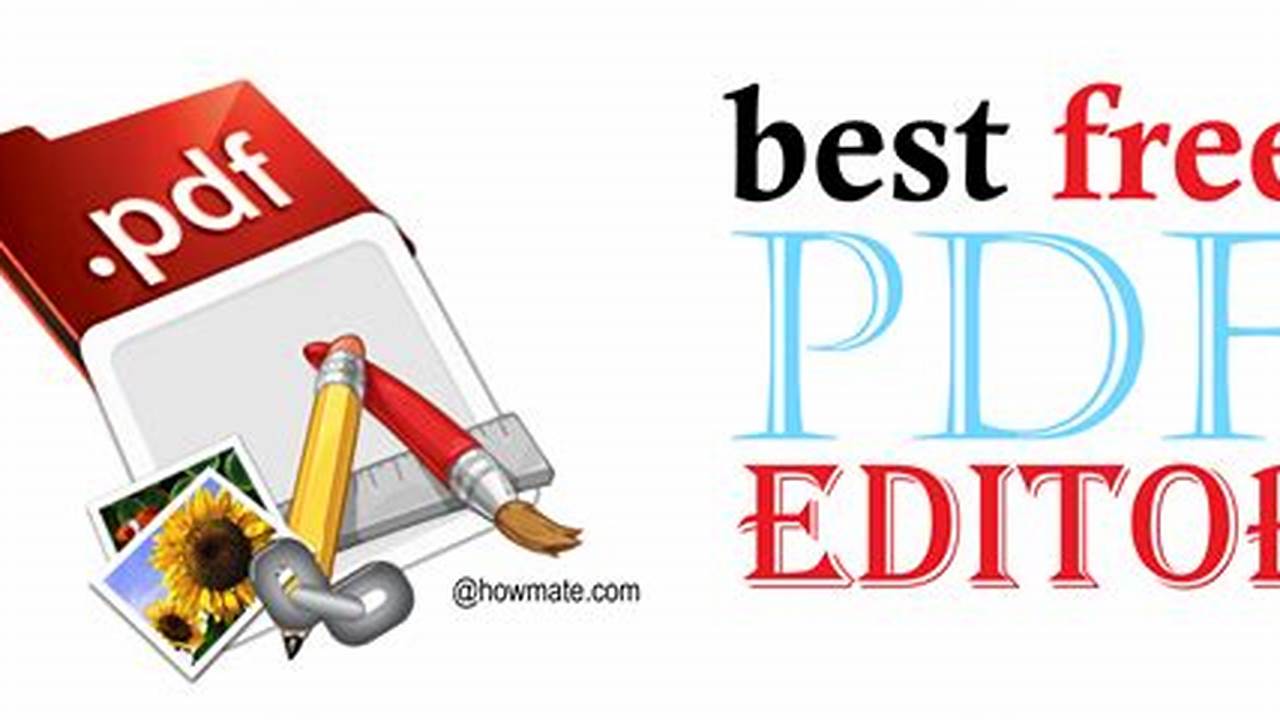 The Best Free Pdf Editors Let You Create, Edit, And Work., 2024