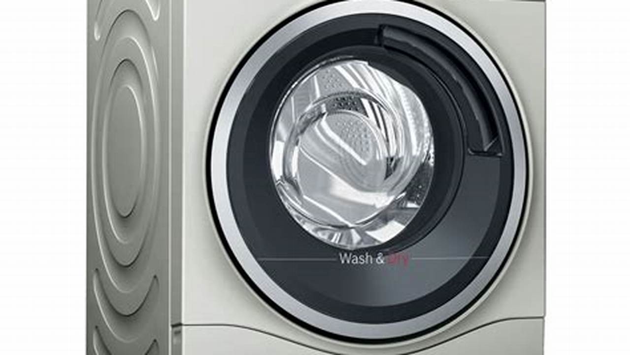 The Bosch Serie 6 Is A Washer Dryer Best Suited To Busy Families Who Get Through Multiple Laundry Loads A Week., 2024