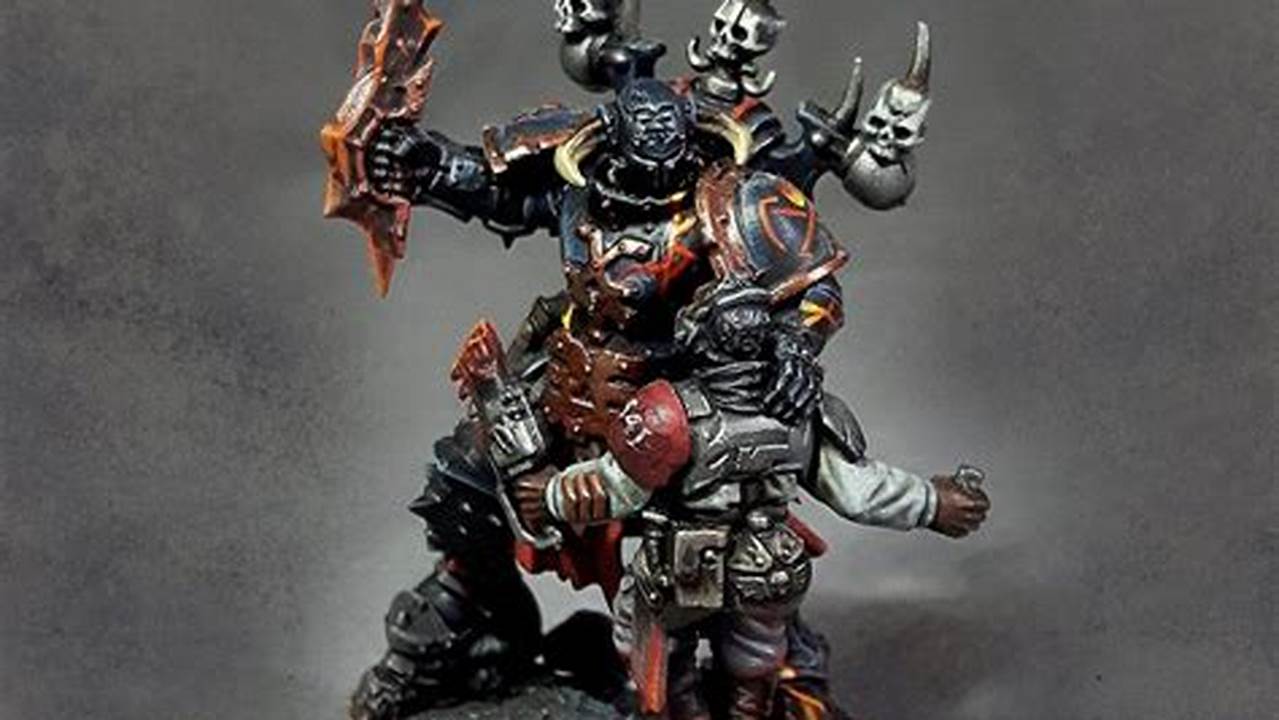 The Brand New Chaos Lord Miniatures Come In Two Flavors, 2024
