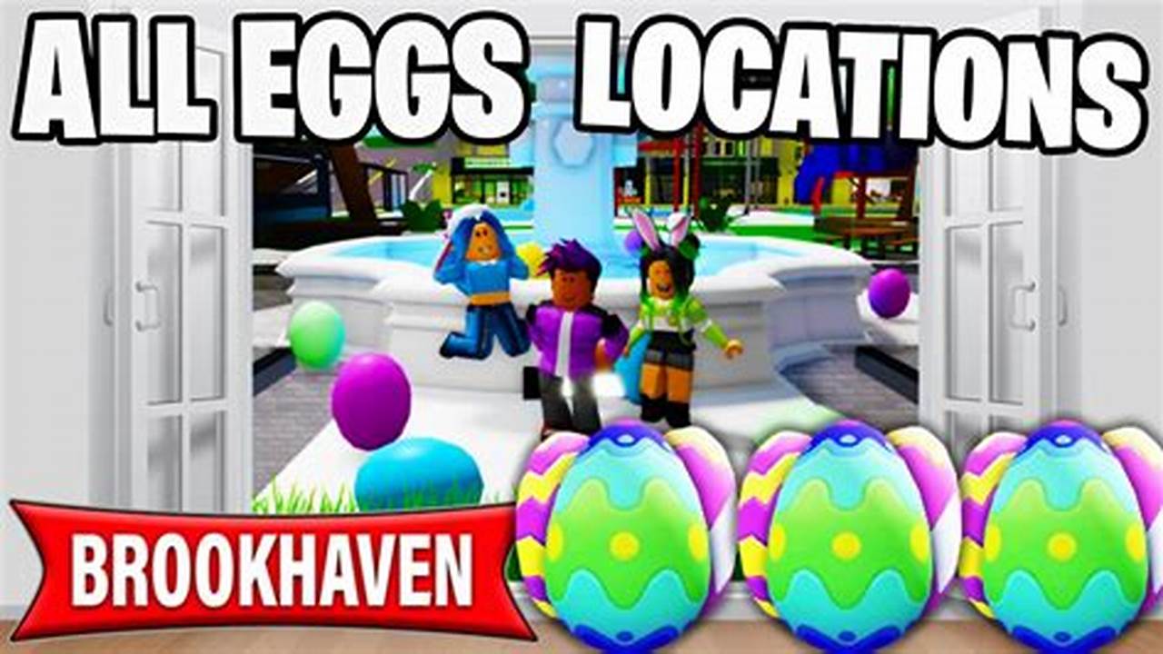 The Brookhaven Rp Easter Egg Hunt 2024 Is Part Of Roblox The Hunt, 2024