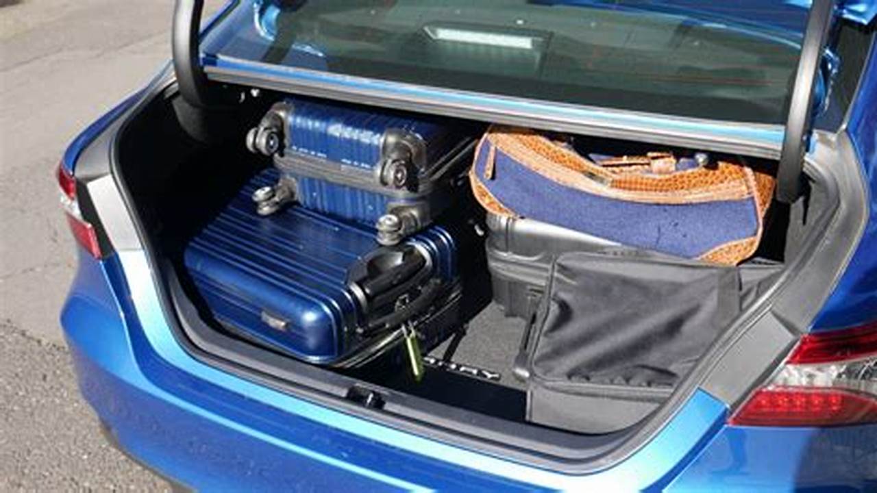 The Camry&#039;s Trunk Has 15.1 Cubic Feet Of Capacity, Not Quite As Large As The Trunk In The Malibu., 2024